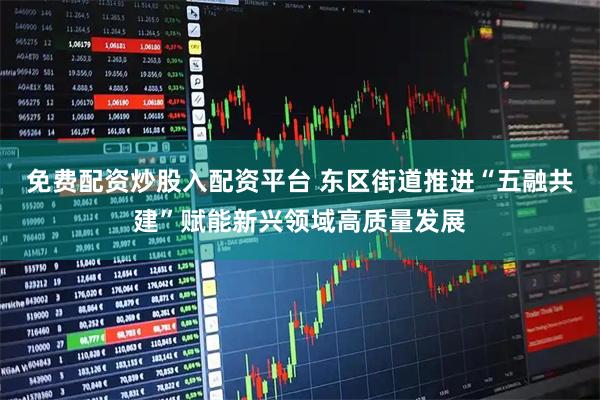免费配资炒股入配资平台 东区街道推进“五融共建”赋能新兴领域高质量发展